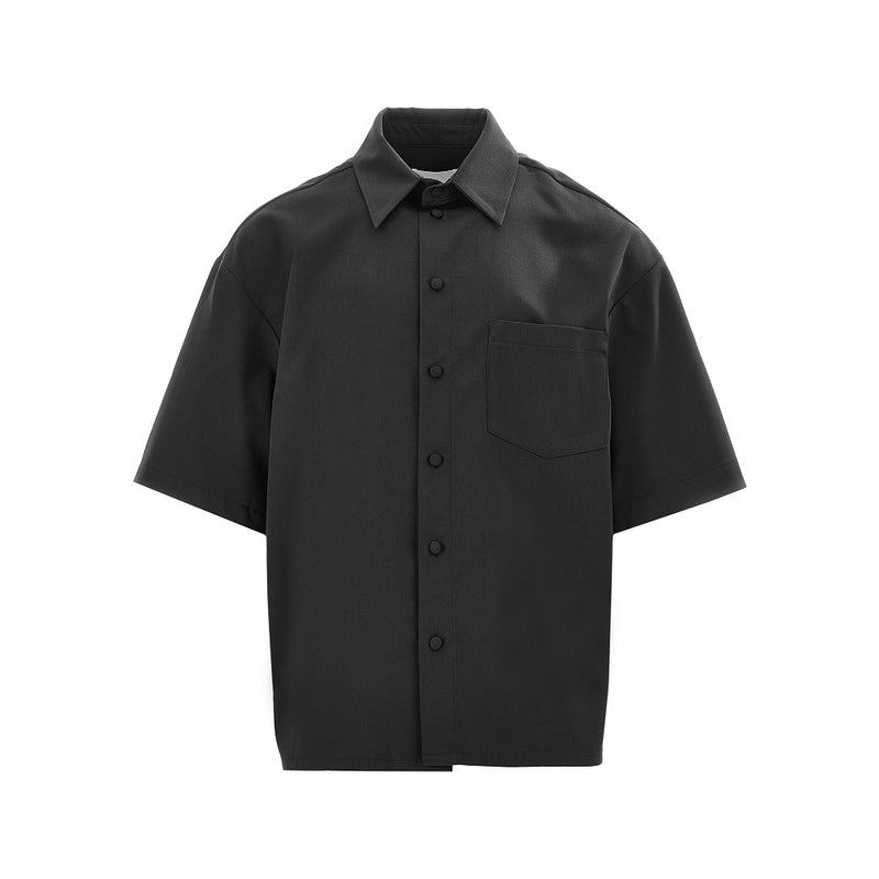 C.9.3 C.9.3 Viscose-blend Boxy Fit Shirt - World Class Fashion