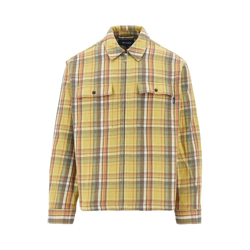 Awake Ny Awake Ny Rivington Flannel Shirt Yellow - World Class Fashion
