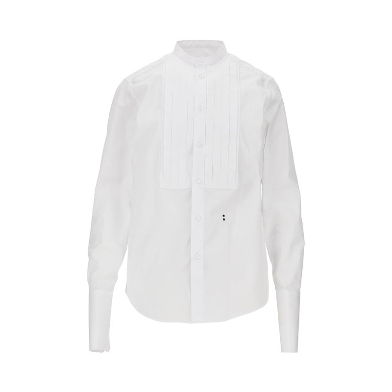 Fendi Fendi Cotton Poplin Shirt White Men - World Class Fashion