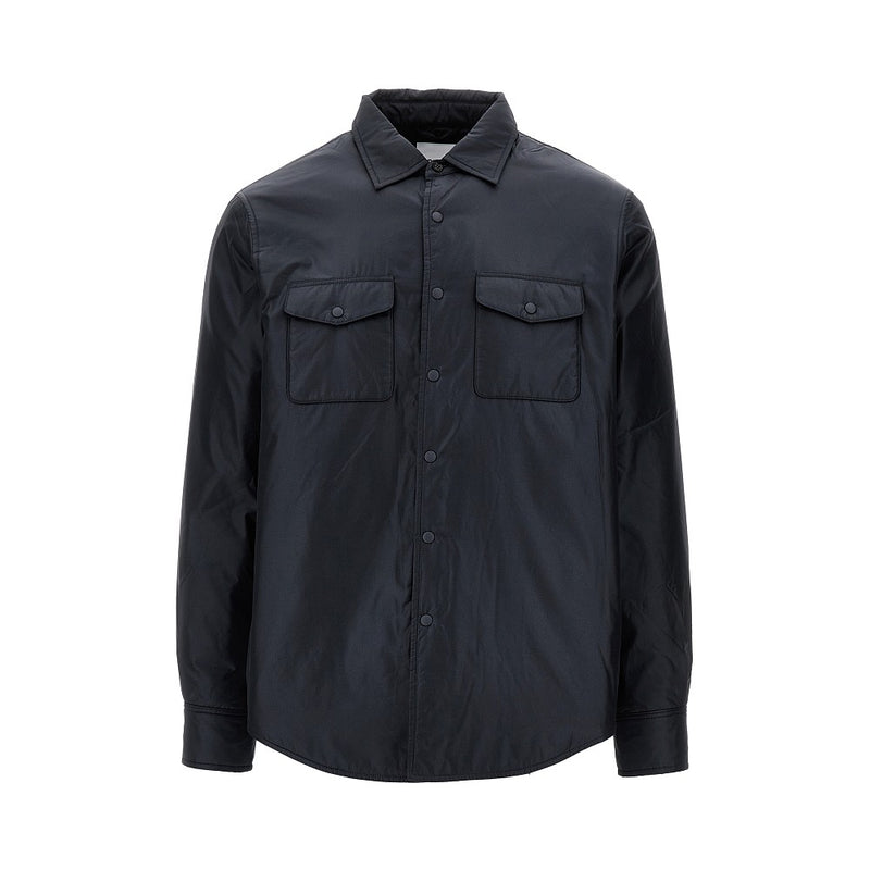 Aspesi Aspesi '13 Più' Padded Nylon Overshirt Black - World Class Fashion