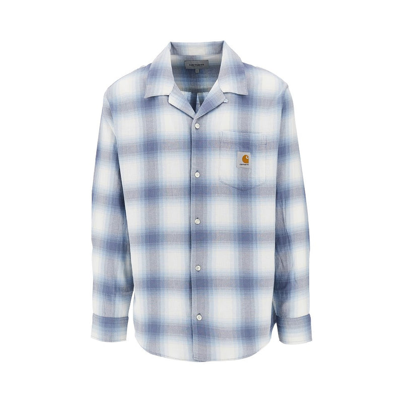 Carhartt WIP Carhartt WIP Tyers Check Cotton Shirt Blue - World Class Fashion