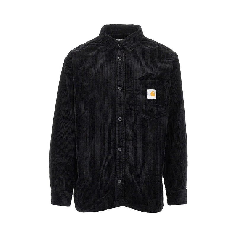 Carhartt WIP Carhartt WIP Loyde Corduroy Shirt Black - World Class Fashion
