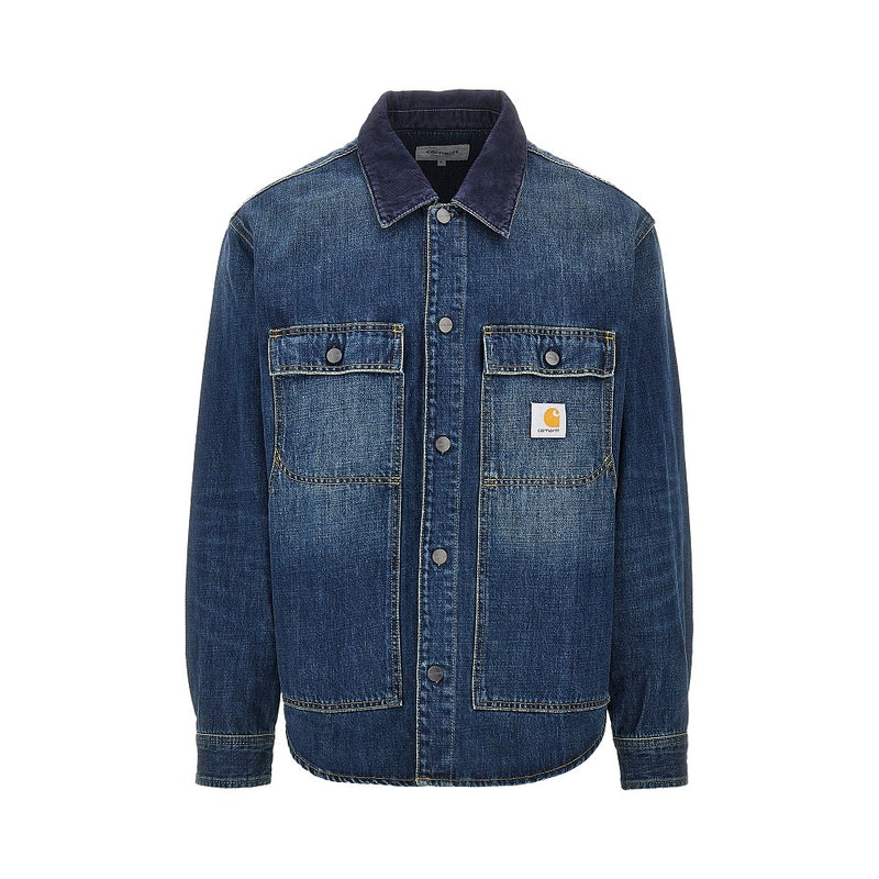 Carhartt WIP Carhartt WIP Oakland Denim Overshirt Blue - World Class Fashion