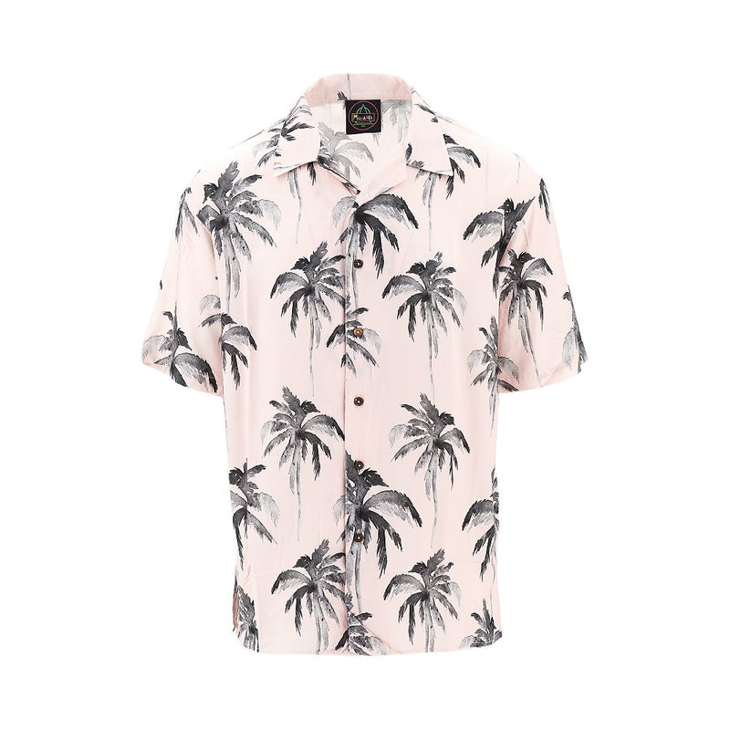 Mauna Kea Mauna Kea Printed Viscose Shirt Pink Men - World Class Fashion