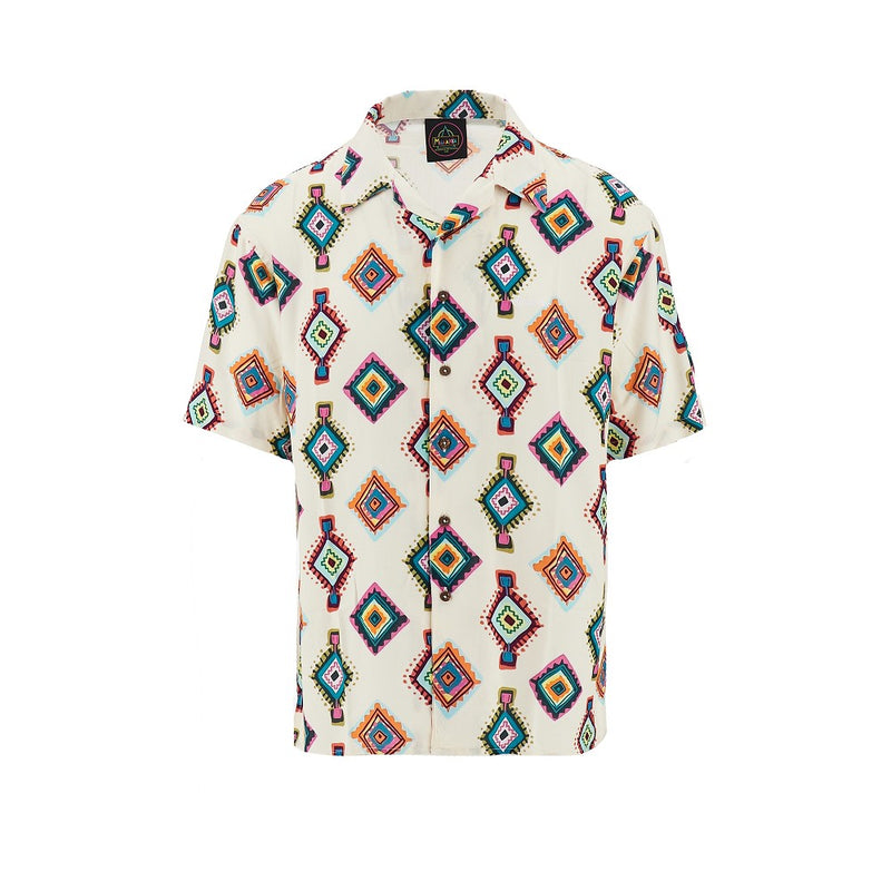 Mauna Kea Mauna Kea Printed Viscose Shirt Multicolor - World Class Fashion