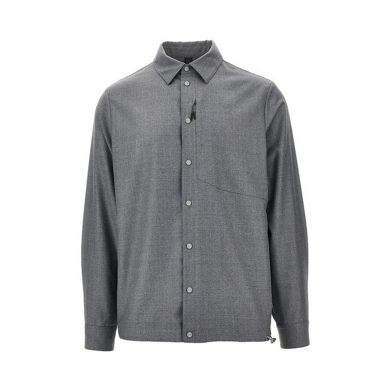 Sease Sease 'New Gate' Wool Shirt Grey - World Class Fashion