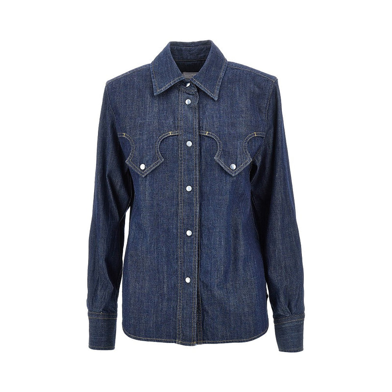 Seafarer Seafarer America Denim Shirt Blue Women - World Class Fashion