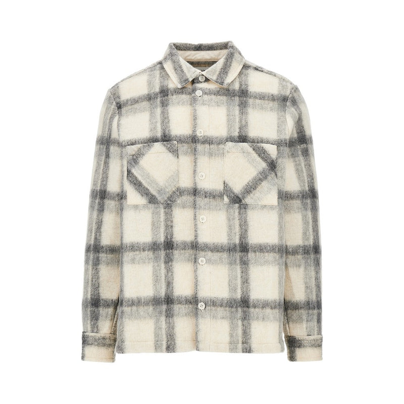 Wax London Wax London Whiting Overshirt Check Multicolor - World Class Fashion