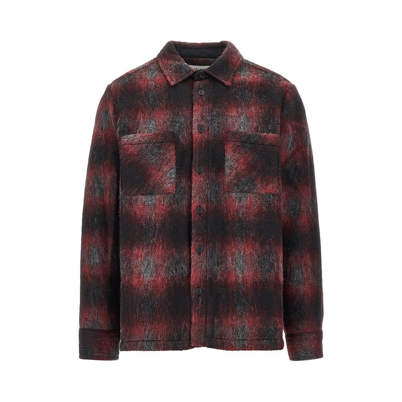 Wax London Wax London Whiting Overshirt Red Check - World Class Fashion