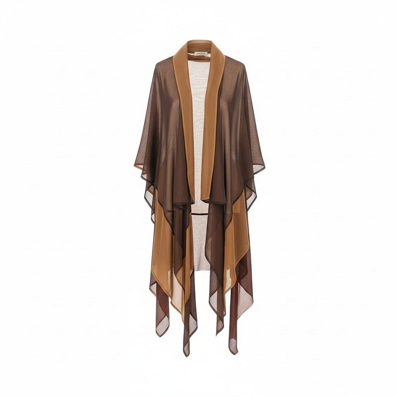 Alberta Ferretti Alberta Ferretti Silk Chiffon Dust Coat - World Class Fashion