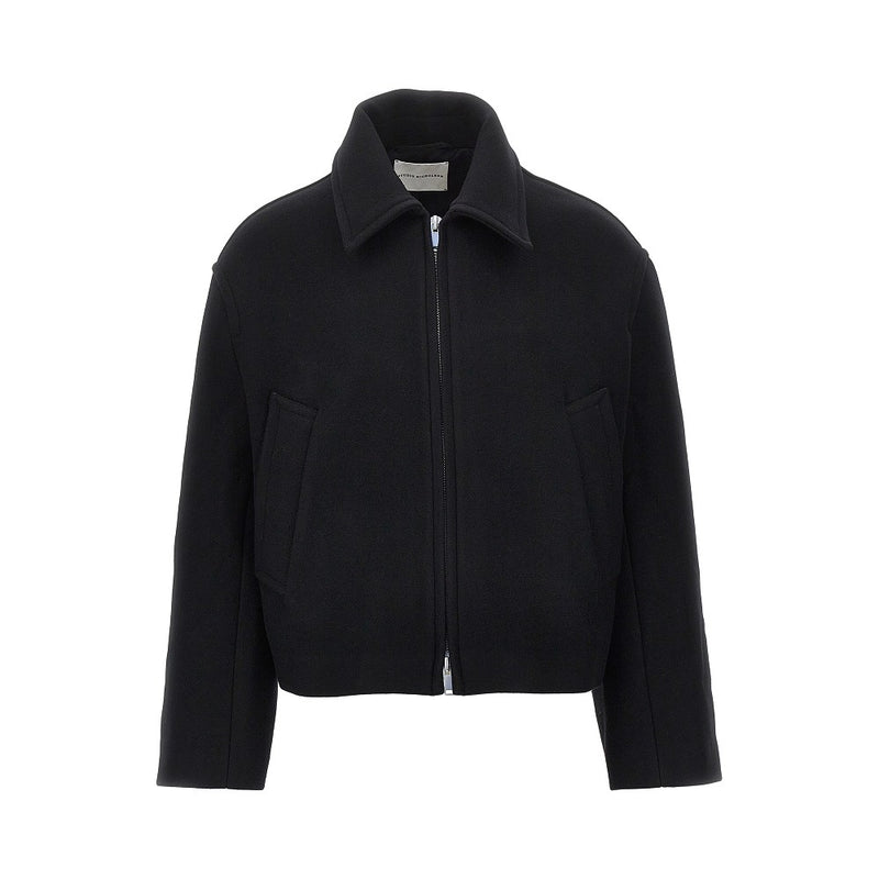 Studio Nicholson Studio Nicholson Double Zip-up Short Coat Black - World Class Fashion