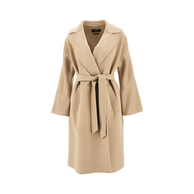 Max Mara Weekend Max Mara Weekend Double Cloth Coat With Belt - World Class Fashion