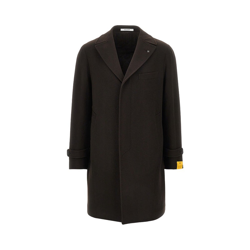 Tagliatore Tagliatore Cashmere And Wool Tailored Coat - World Class Fashion