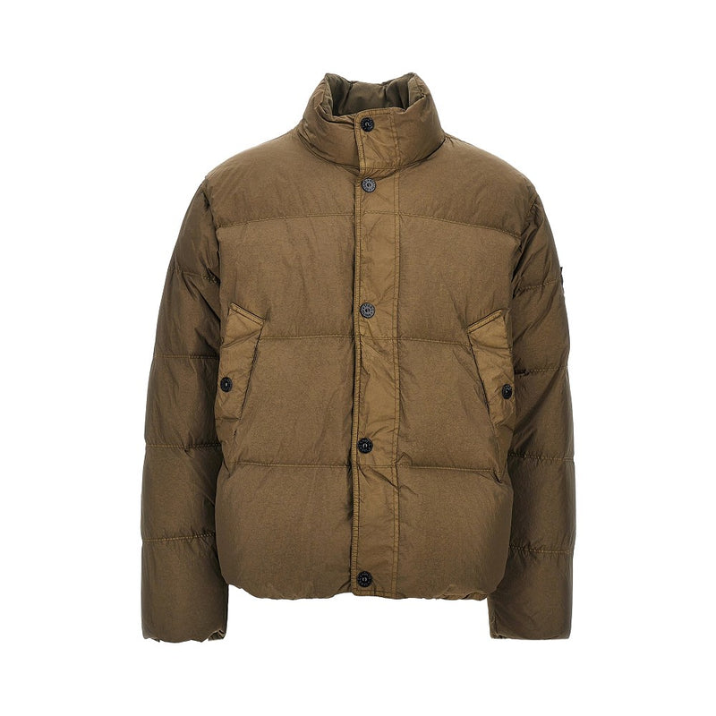Stone Island Stone Island Garment Dyed Crinkle Reps Ny Down Jacket - World Class Fashion