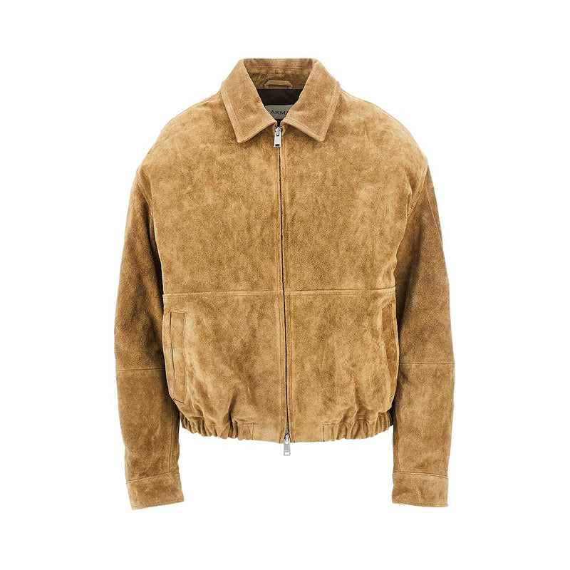 Arma Arma 'Maddox' Suede Leather Jacket - World Class Fashion