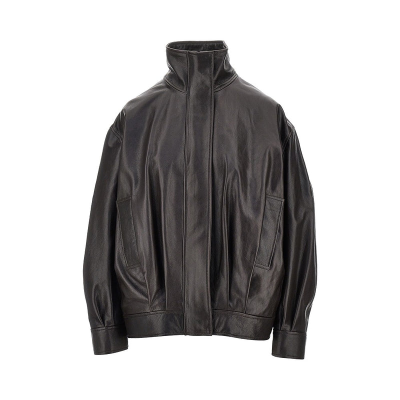 Arma Arma Leather 'Paula' Jacket Black Women - World Class Fashion