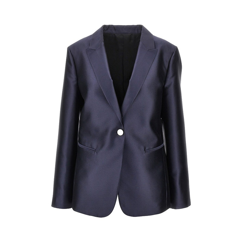 Alberta Ferretti Alberta Ferretti Tailored Jacket Blue Women - World Class Fashion