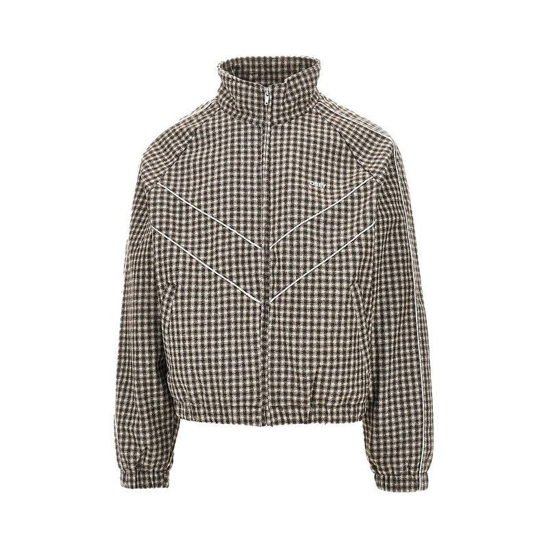 Obey Obey Leisure Padded Blouson Jacket Brown - World Class Fashion