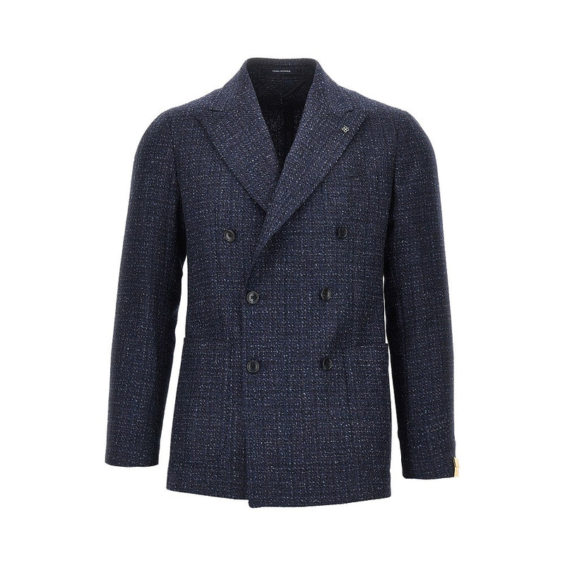 Tagliatore Tagliatore Tweed Double-breasted Jacket - World Class Fashion