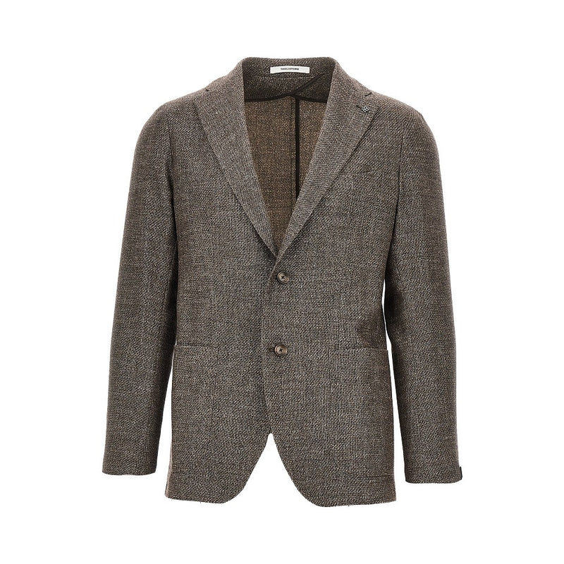 Tagliatore Tagliatore Mouliné Wool-blend Single-breasted Jacke - World Class Fashion