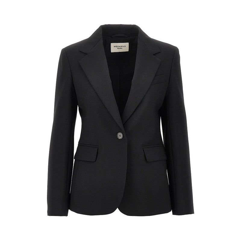 Max Mara Weekend Max Mara Weekend Virgin Wool Single-breasted Jacket - World Class Fashion
