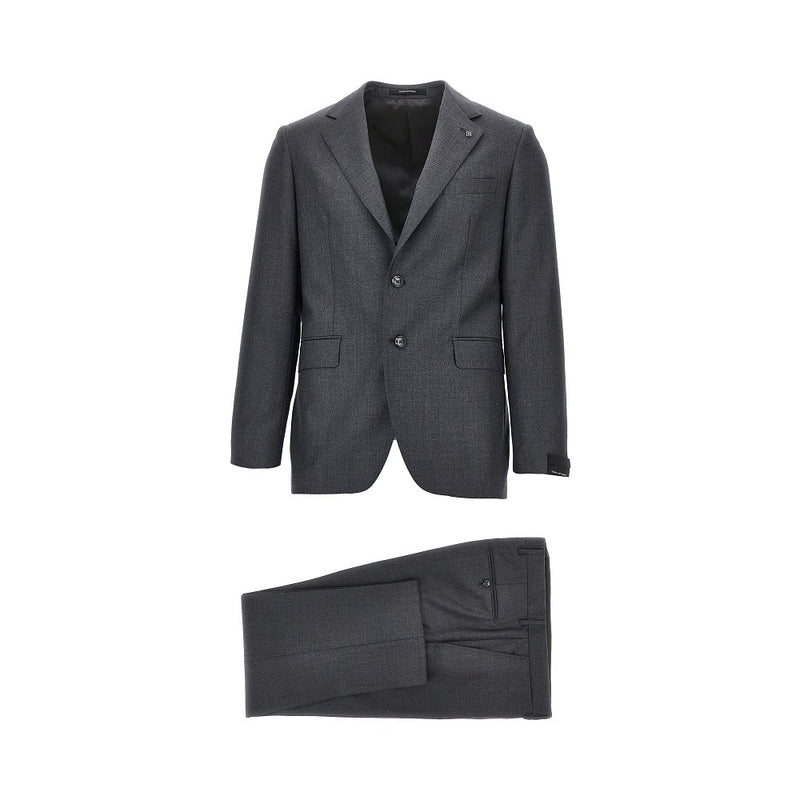 Tagliatore Tagliatore Virgin Wool Two-pieces Tailored Suit - World Class Fashion