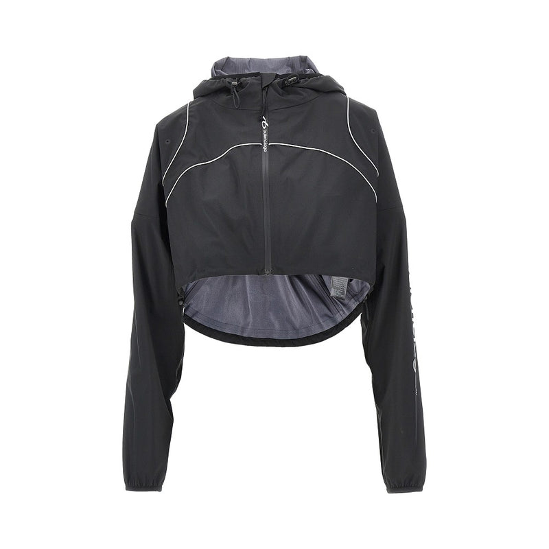 Balenciaga Balenciaga Cropped Techwear Jacket Black Women - World Class Fashion