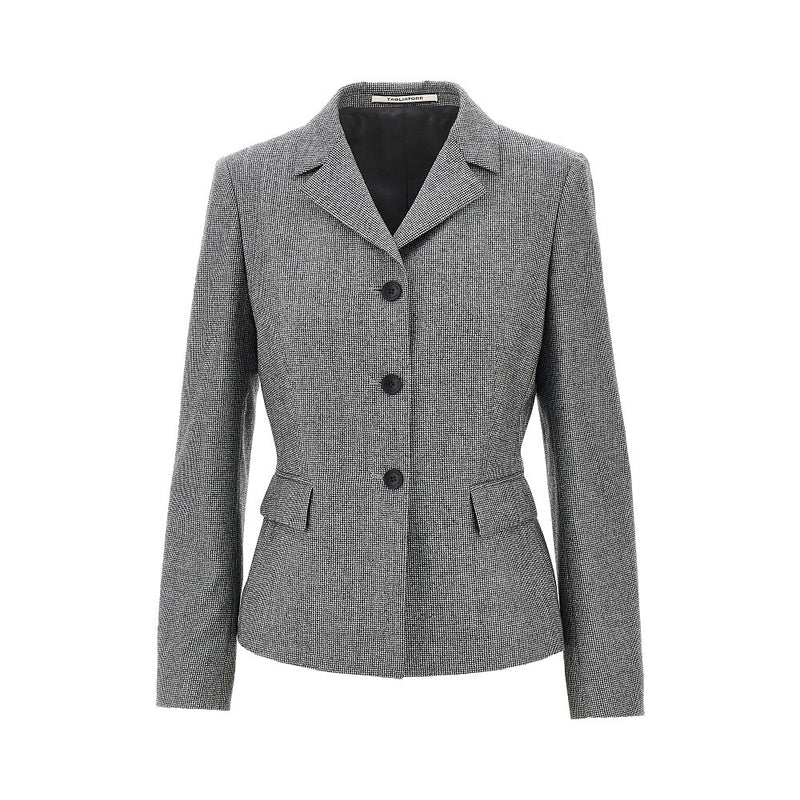 Tagliatore Tagliatore Daria Super 110's Wool Jacket Black - World Class Fashion