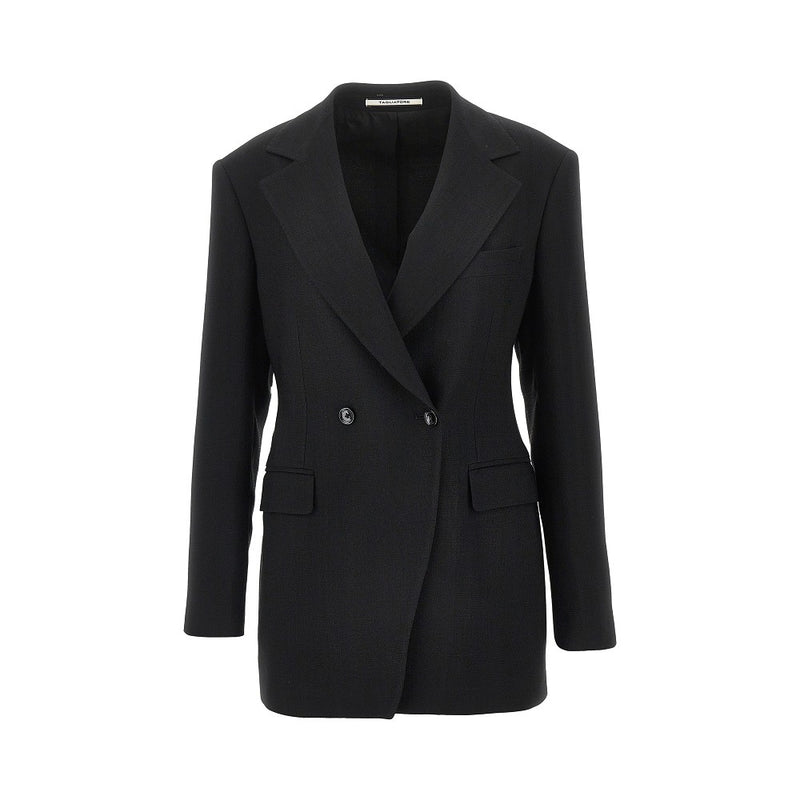 Tagliatore Tagliatore Astra Double-breasted Jacket Black Women - World Class Fashion