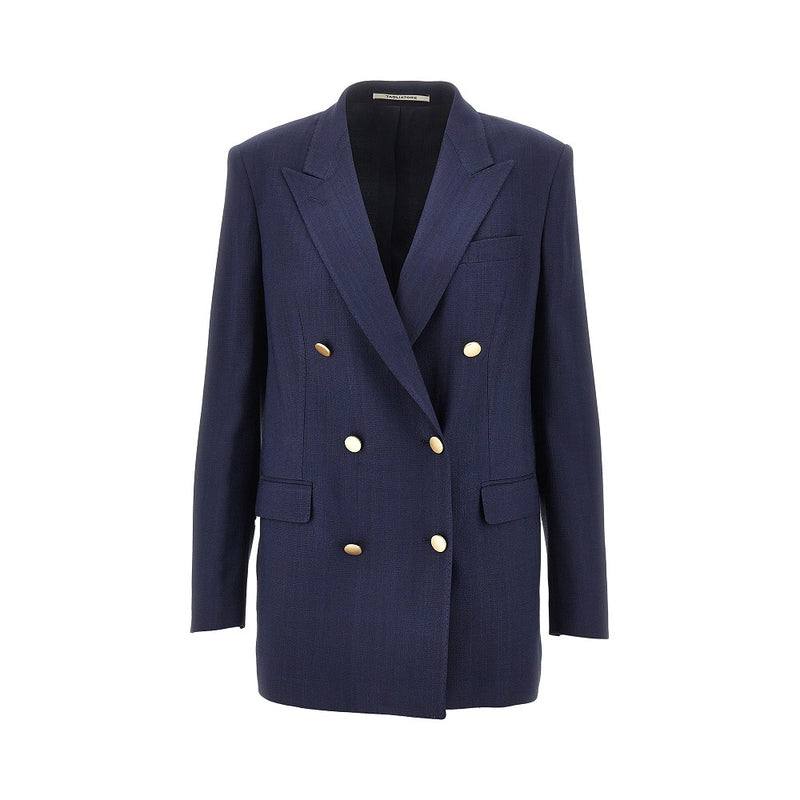 Tagliatore Tagliatore Jasmine Canvas Jacket Blue - World Class Fashion