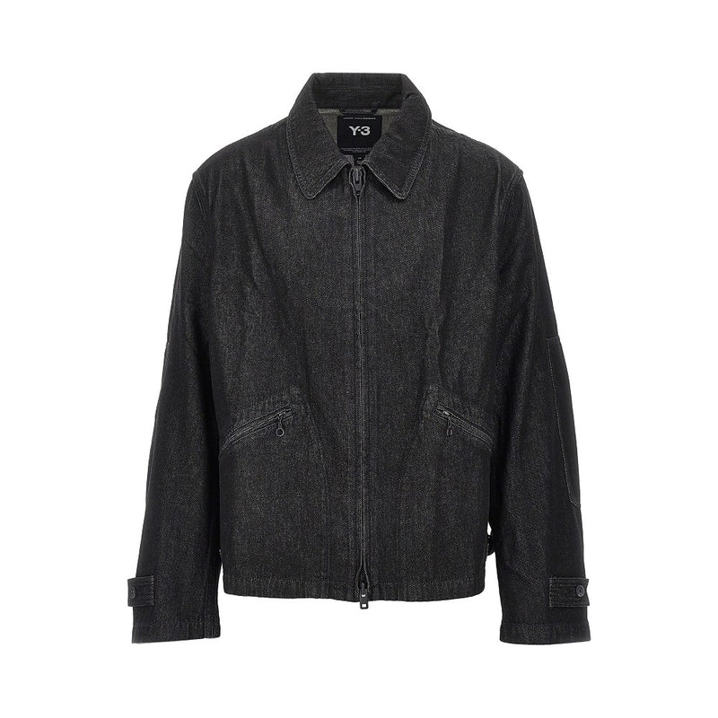 Y3 Y3 Denim Blouson Jacket - World Class Fashion