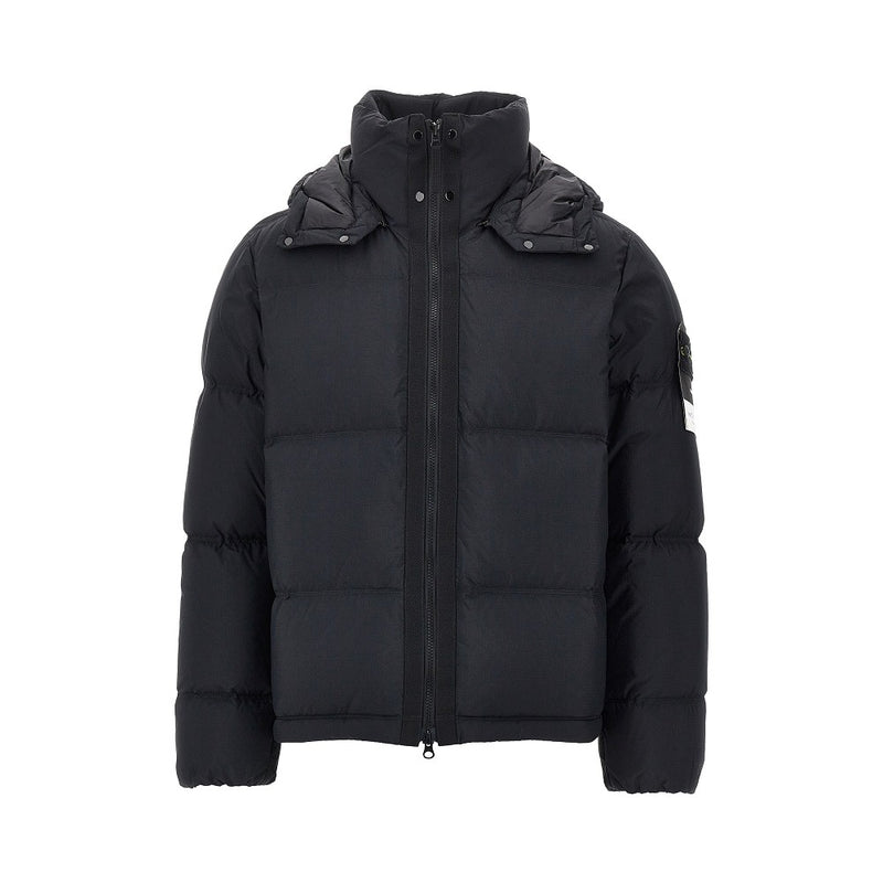 Stone Island Stone Island Matt Ripstop Cordura Down Jacket Black - World Class Fashion