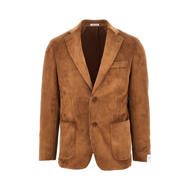 Breras Breras Venezia Corduroy Jacket Brown - World Class Fashion