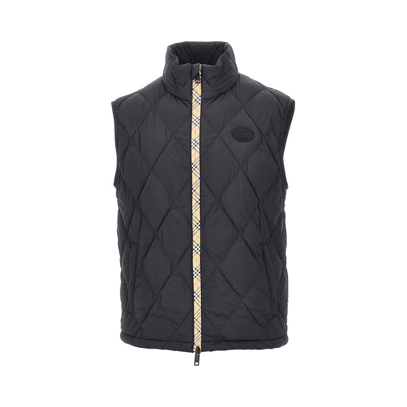 Burberry Burberry Acresford Packable Padded Vest Black - World Class Fashion