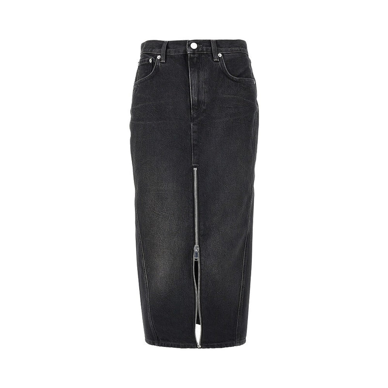 Haikure Haikure Denim Midi Skirt Black Women - World Class Fashion
