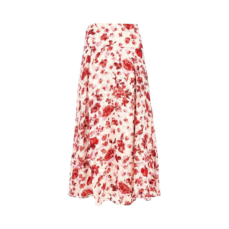 Isabel Marant Isabel Marant Hilza Silk-blend Skirt Multicolor - World Class Fashion
