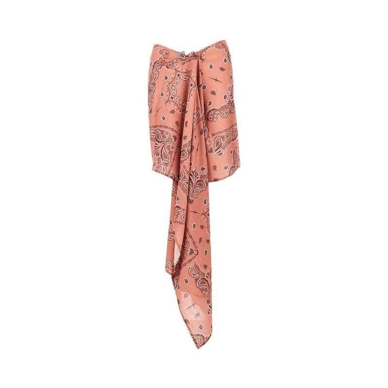 Venuja Venuja Mini Sarong Skirt Pink Women - World Class Fashion