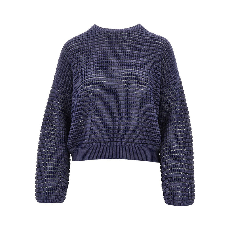 Emporio Armani Emporio Armani Cashmere Blend Sweater Blue Women - World Class Fashion