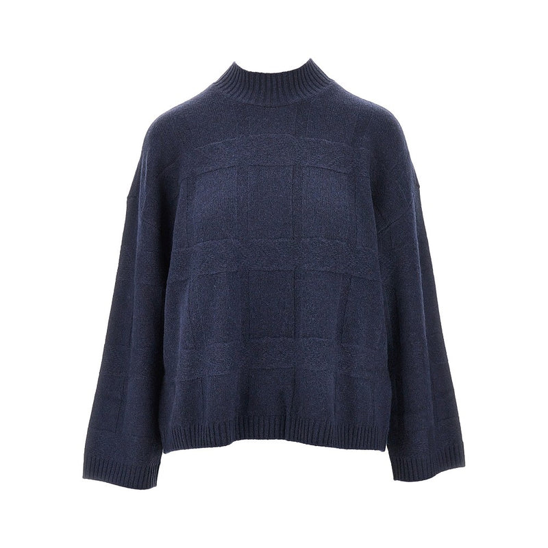 Emporio Armani Emporio Armani Wool Cashmere Sweater Blue Women - World Class Fashion
