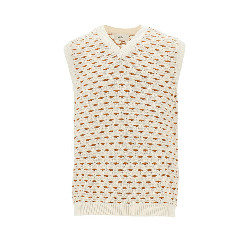 Les Deux Les Deux Esmay Shell Knitted Vest Beige - World Class Fashion