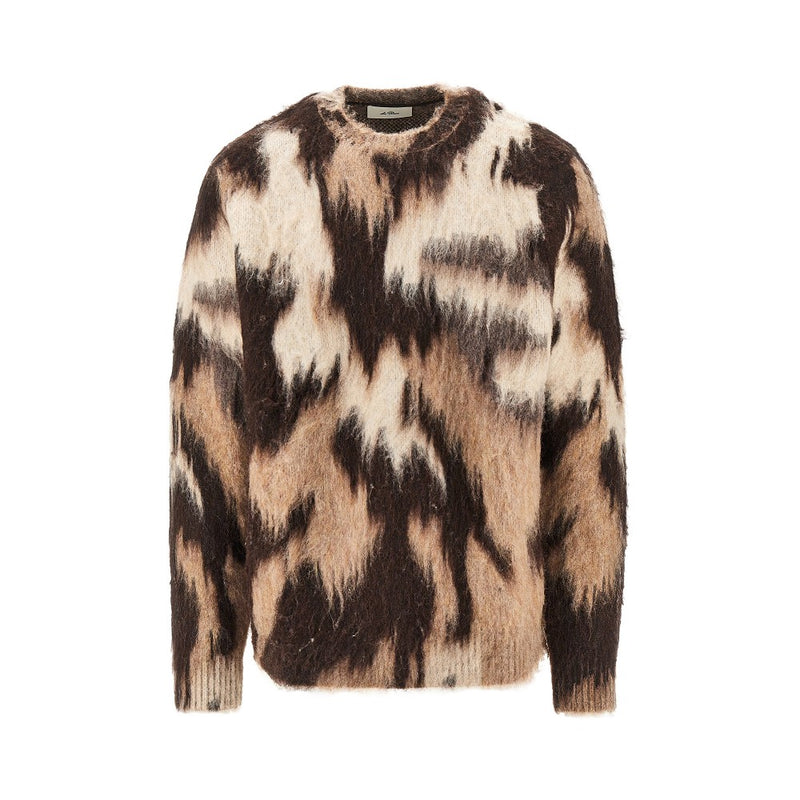 Les Deux Les Deux Forrest Crewneck Sweater Brown - World Class Fashion
