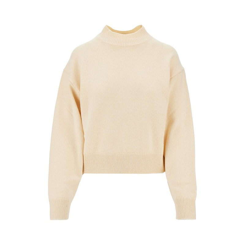 Pinko Pinko Wool and Cashmere Sweater Beige Women - World Class Fashion