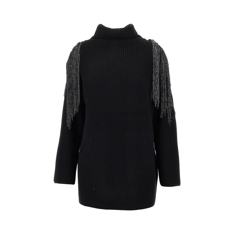 Pinko Pinko Wool-blend Long Cardigan Black Women - World Class Fashion