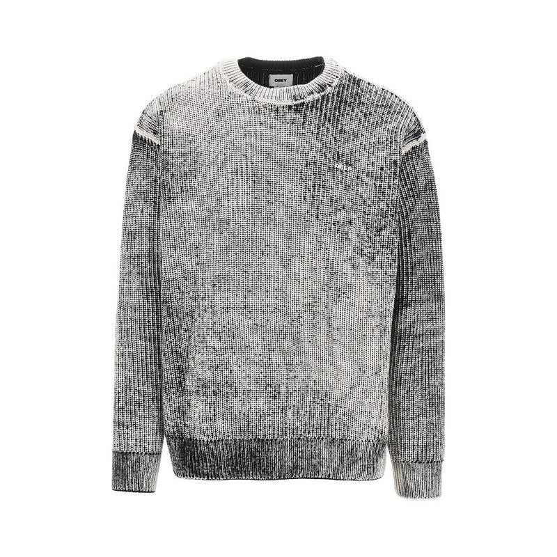 Obey Obey Spray Effect Cotton-blend Sweater Multicolor - World Class Fashion