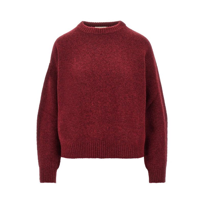 Max Mara Weekend Max Mara Weekend Alpaca Wool-blend Sweater Red - World Class Fashion