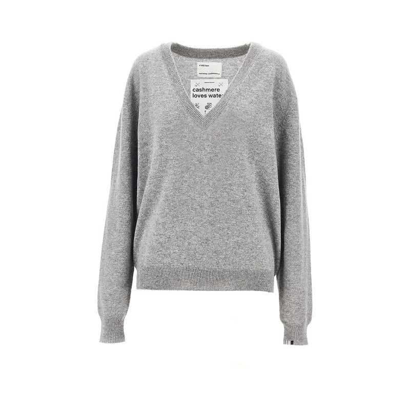 Extreme Cashmere Extreme Cashmere n.492 Ben Cashmere Sweater Grey - World Class Fashion