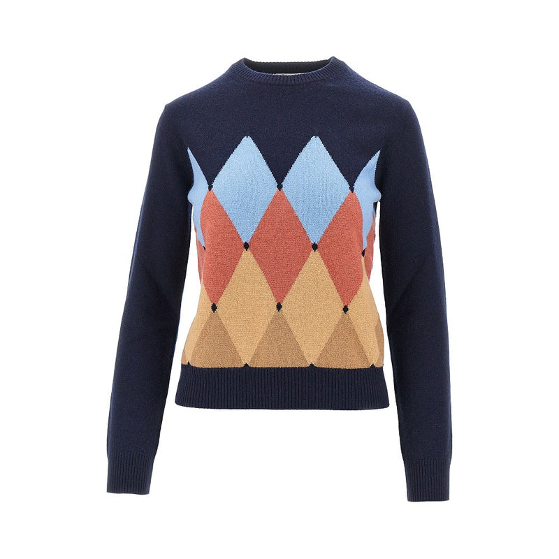 Ballantyne Ballantyne Cashmere Lozenge Sweater - World Class Fashion