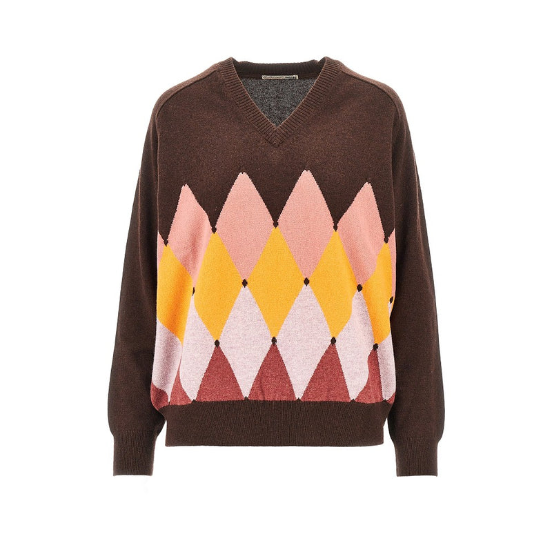 Ballantyne Ballantyne Cashmere Lozenge Sweater - World Class Fashion