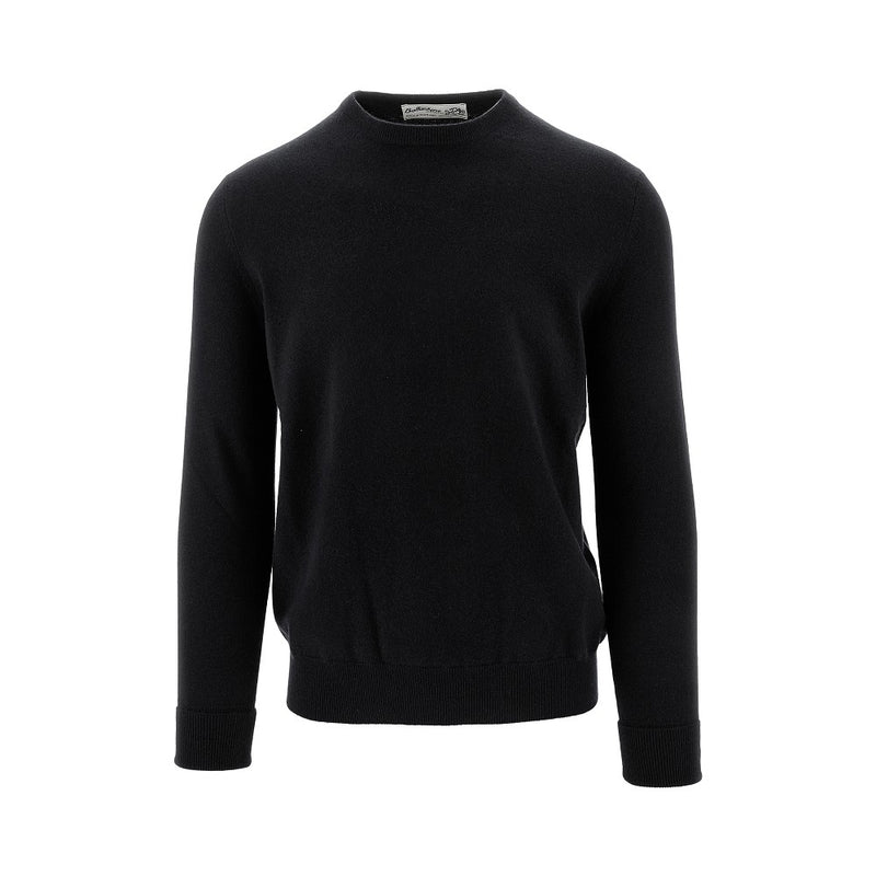 Ballantyne Ballantyne Cashmere Crewneck Sweater Black Men - World Class Fashion