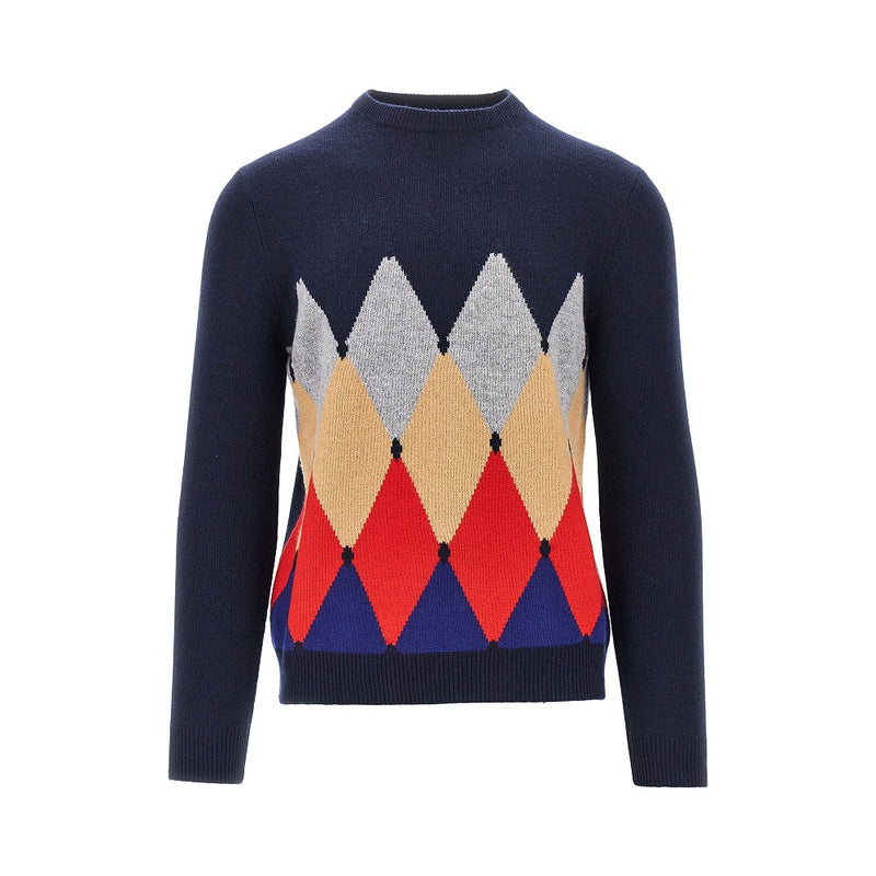 Ballantyne Ballantyne Cashmere Lozenge Sweater - World Class Fashion